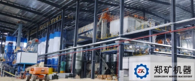 固廢協(xié)同制備新型建筑材料生產(chǎn)線